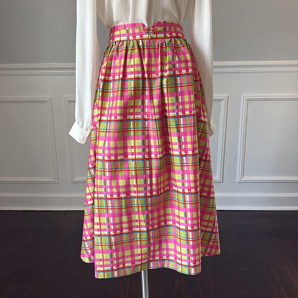 New York & Company Plaid Midi Skirt - Picture 7 of 11